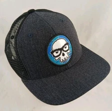 JINX Play More Games Flat Brim Adjustable Snapback Trucker Hat/Cap-EXCELLENT!