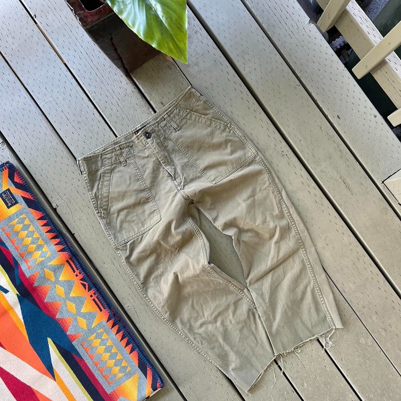 Cargo Pants Green Relaxed Fit Cargo Pants 34X28-image