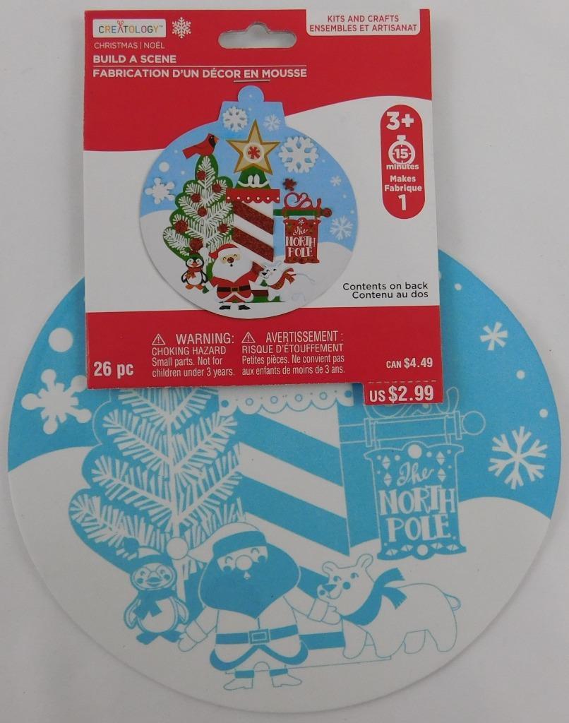 Download 2 Set Creatology Christmas Craft Kits Build A Scene Santa North Pole Tree 52pc For Sale Online Ebay PSD Mockup Templates