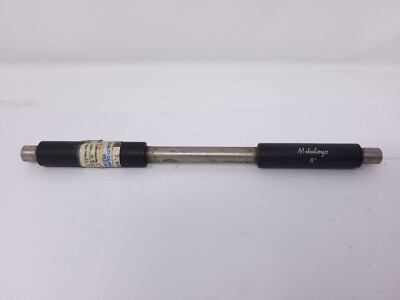 Mitutoyo 167-148 Micrometer Standard for 8'' Outside Micrometer Japan AT8