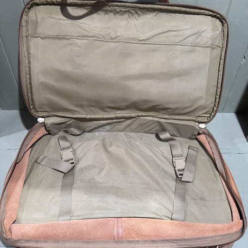 Vtg Hartmann 4700 Luggage Carry-on Suitcase Duffle Gym Bag Belting Leather - Picture 8 of 15