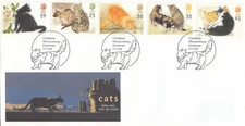 Cats GB FDC Catsham Glastonbury Somerset 1995 (92038) 