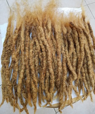 33 handmade dread 100% human hair dreadlocks about 6'' 