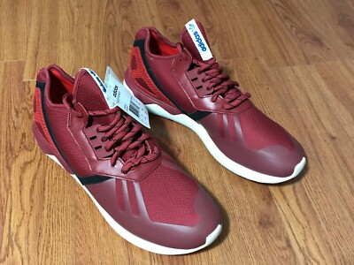 adidas Mens TUBULAR RUNNER RED SNEAKER B35642 Size 12
