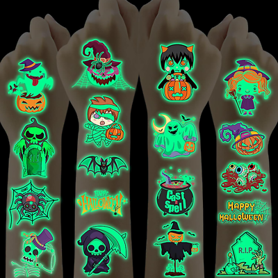 10 Blätter Halloween Tattoos Mit Spinnen & Spinnennetzen – Temporäre Tattoos Für Gesicht & Körper, Wasserfest & Leicht Entfernbar