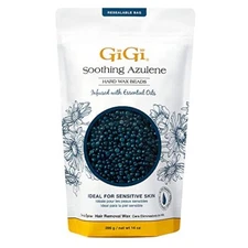 GiGi Hard Wax Beads, Soothing Azulene Hair Removal Wax for  Assorted Sizes 