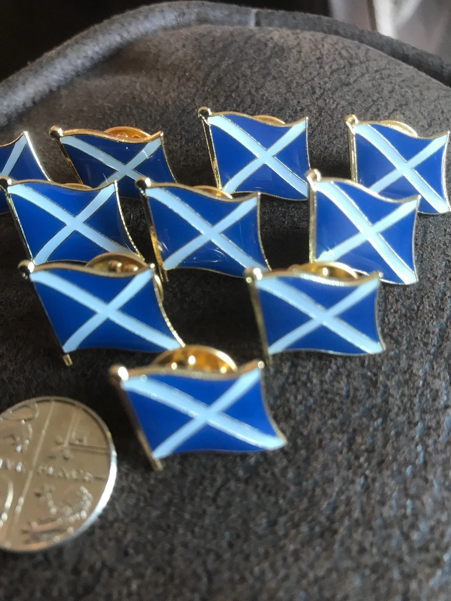 MandMiscShop USA & Scotland Friendship Lapel Pin: Cloisonné Country Flags - Foto 4