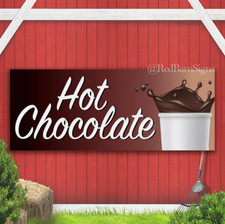 HOT CHOCOLATE Vinyl Banner Sign