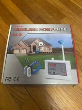 Justpet Wireless Dog Fence M-3 with 2 Collar For Dogs - Open Box
