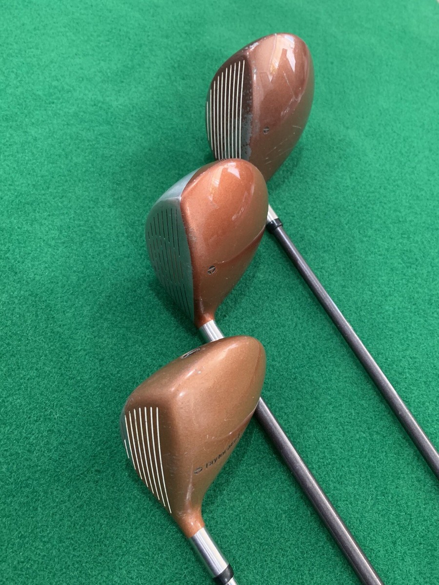 TaylorMade Burner Titanium Set RH Driver 10.5 + 2 9.5 Woods
