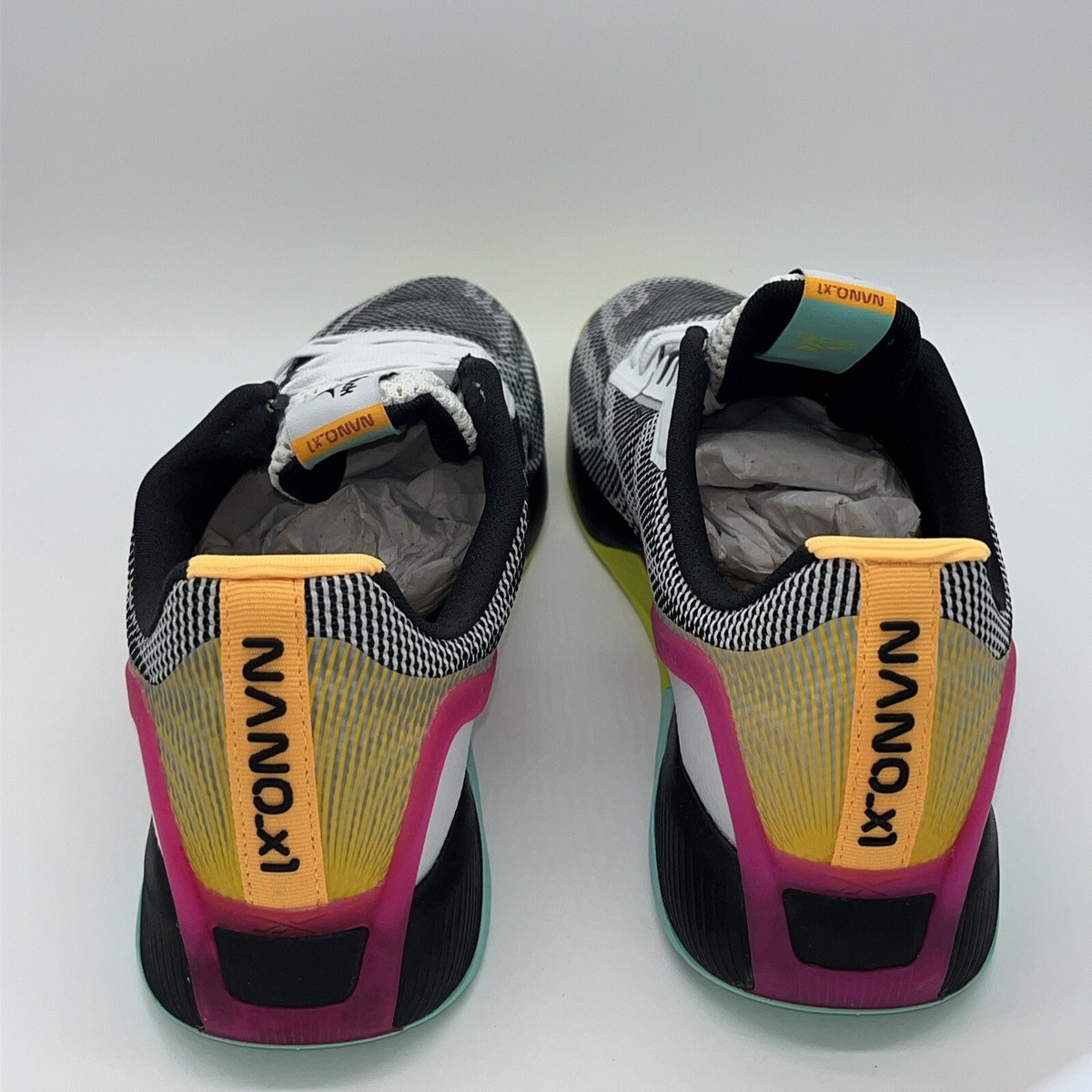 Reebok Nano X1 Grit White Black Pursuit Pink 2021(H02864  display picture 1