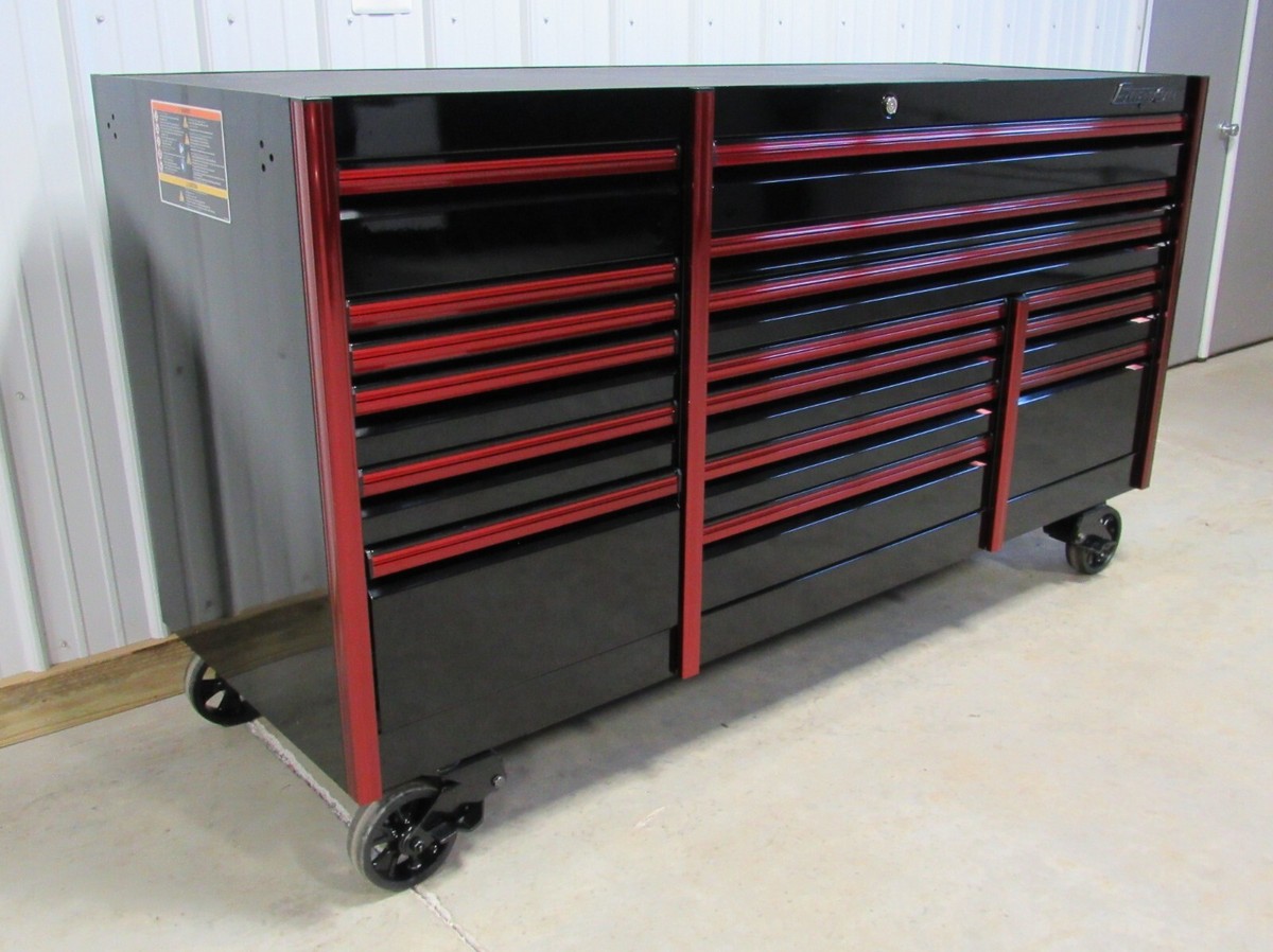 Snap On Black & Red Trim 84