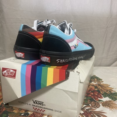 Size 10 - VANS Old Skool Rainbow Drip