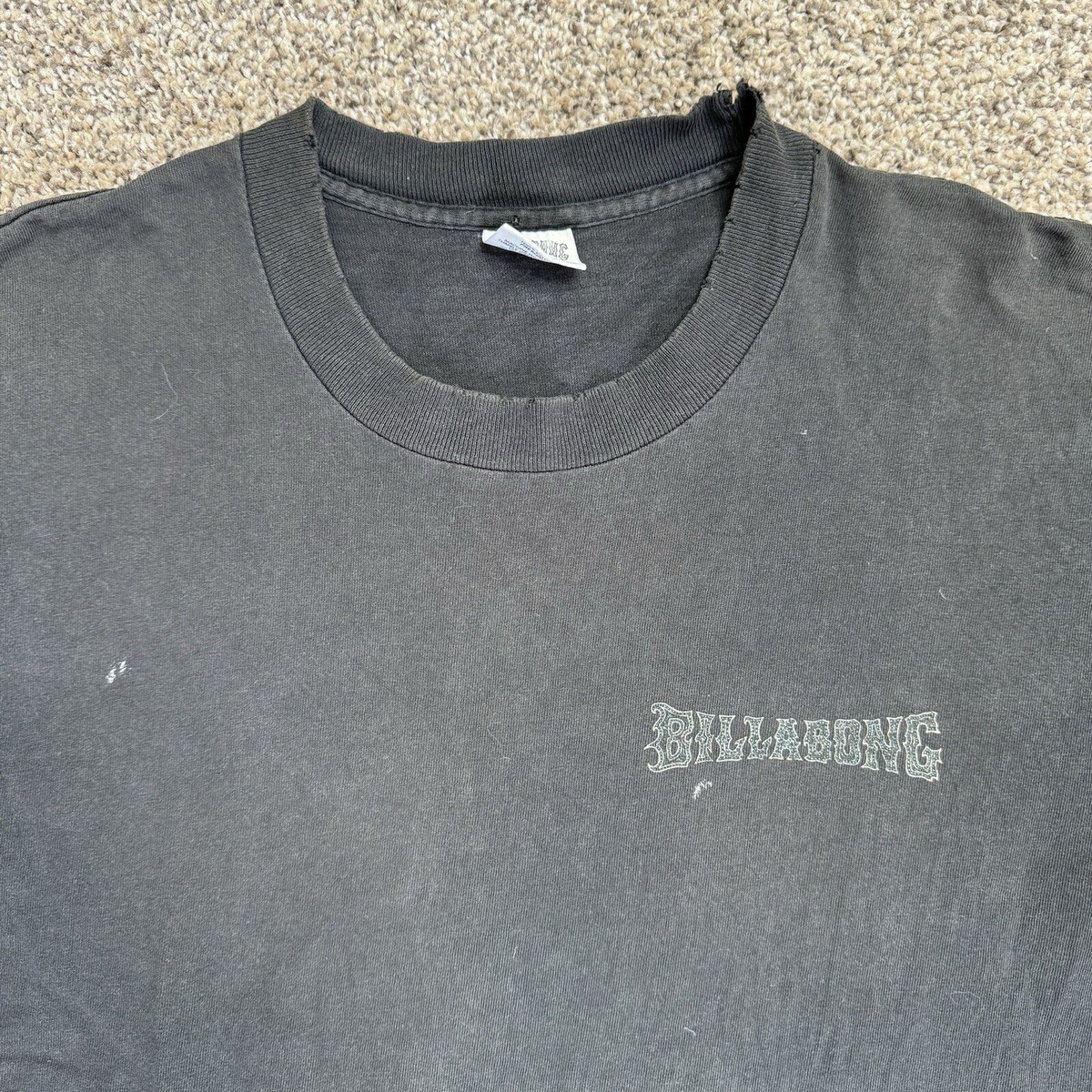 Vintage 90s Billabong Surfing T-Shirt Men's Size L Rare Vintage 90s Billabong Surfing T-Shirt Men's Size L Rare