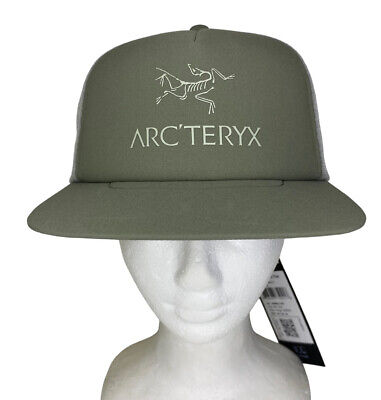 NWT Arc’teryx Mens Trucker Hat Bird Flat Cap Forage Green Arcteryx Brand  New 