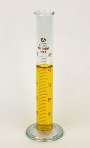 Brand New Glass Cylinder 50 mL Graduated - SHIPS FROM USA