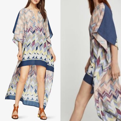 NWT BCBG MAXAZRIA CRISTEN KIMONO LONG SLEEVE HIGH AND LOW DRESS SZ S  $322.00 | eBay