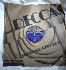 JACK HYLTON He Played The Ukelele As The Ship Went Down UK Decca 78 record