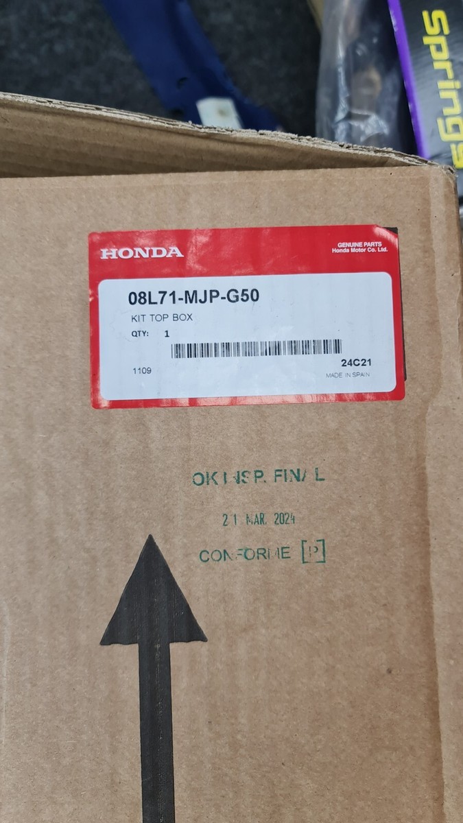 Honda 08L71MJPG50 Top Box Spare Kit - Black for sale online Honda 08L71MJPG50 Top Box Spare Kit - Black for sale online