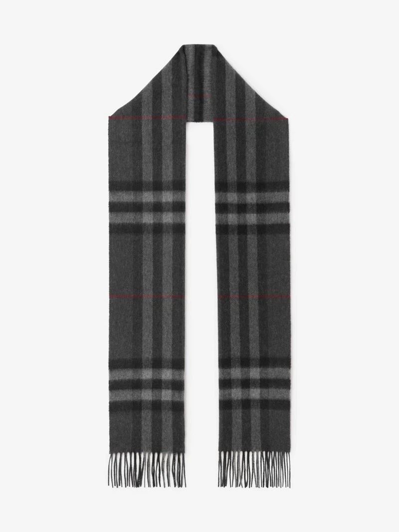 Burberry black cheap cashmere scarf