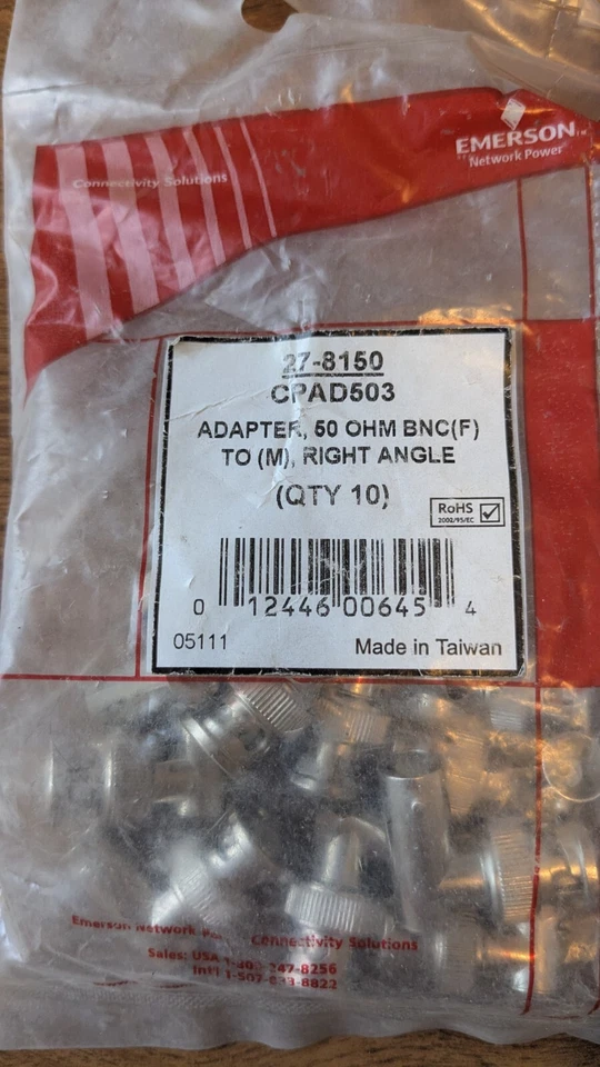 Lot 100+ Belden BNC 1-Piece Compression Connectors RG59 FS6RCAU-R FS59BNCSL-R - Image 2 of 4