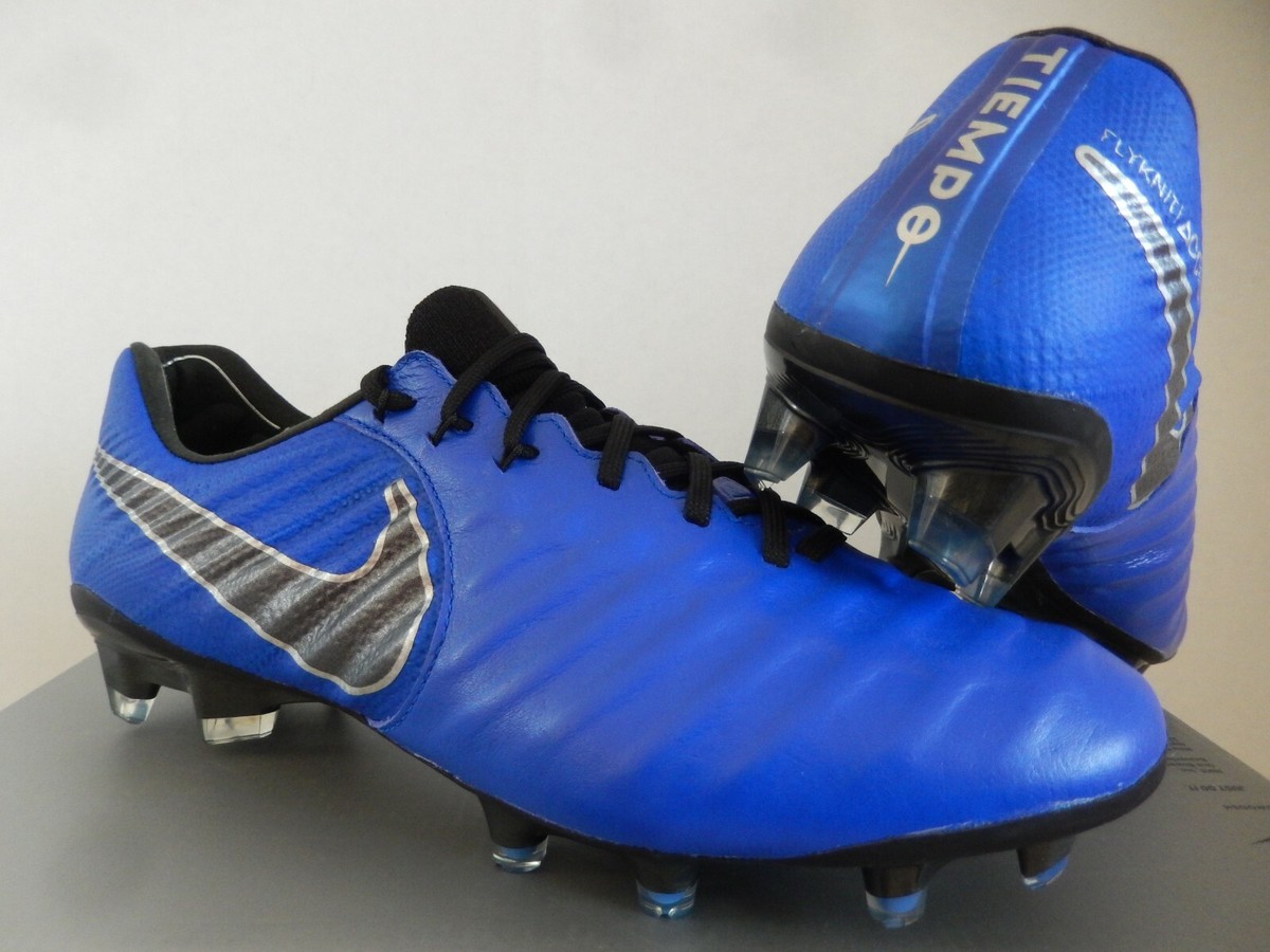 Nike Tiempo Legend 7 Elite Fg Racer Blue-Black Sz 7 [AH7238-400