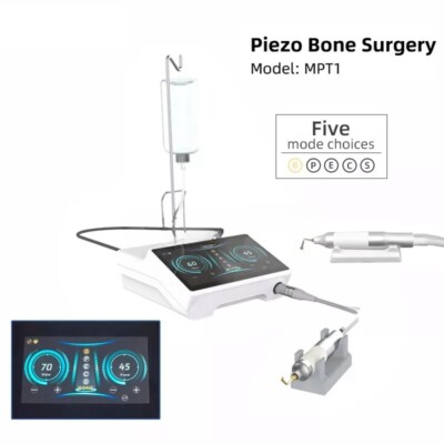 Dental Piezo Surgery & 4+1 SURGIC TOUCH Ultrasonic Motor Machine Bone Cutter