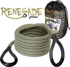 Bubba Rope Renegade Recovery Rope - Gray 34 X 20 Breaking Strength 19000 Lbs