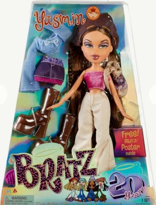 Bratz Dolls 2021 Jade Yasmin 20 year anniversary Fashion Doll