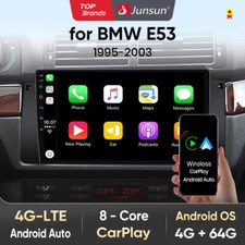 Car Radio Stereo For BMW X5 E53 M5 Head Unit Android13 CarPlay GPS NAV RDS 4G BT