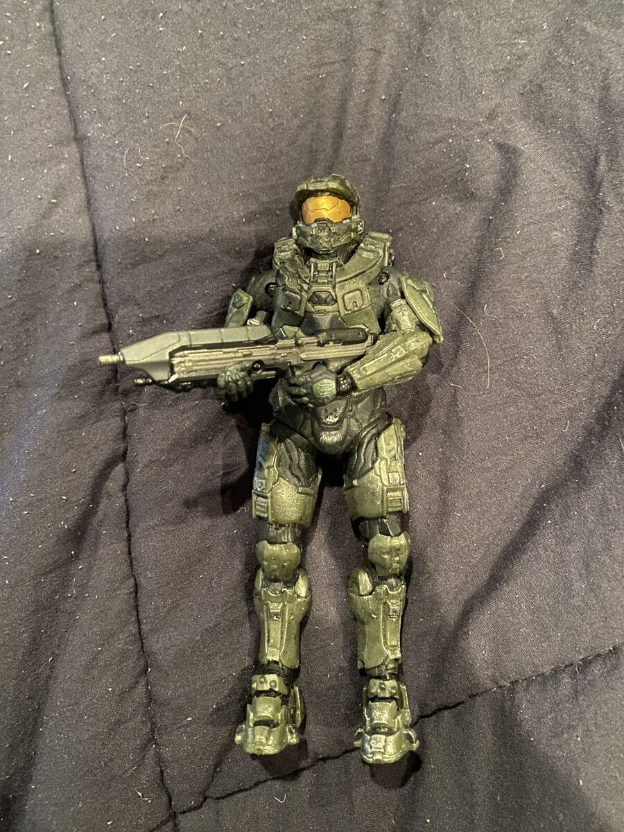  McFarlane Toys Halo 4 Series 1 - Master Chief with Assault  Rifle Action Figure : Toys & Games