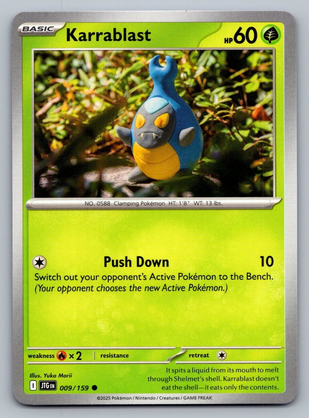 Pokemon TCG Journey Together Karrablast #9