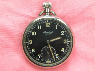 Railway Cortebert Pocket Watch   1942