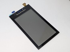 Original Sony Ericsson U1i / U1 Satio Front Cover Black 1218-7946