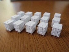 OO / HO Gauge pallets of liquid tanks 1:76 Scale for Model Railway pack of 15