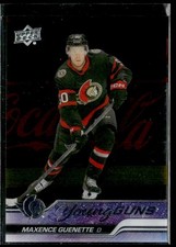 2023-24 Upper Deck Young Guns Clear Cut YG CC Maxence Guenette Rookie #455