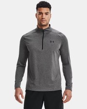 Under Armour Tech 2.0 Half Zip Sweatshirt Mens M Gray