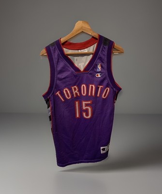 Champion Jersey Toronto Raptors     Size S NBA    Vince Carter 15 Raptors
