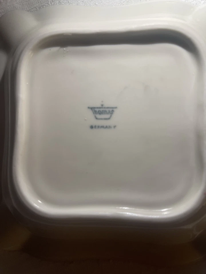 Bandeja de cenizas de cerámica vintage Asbach Urait hecha en Alemania Foto 4 de 4