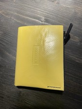 F257 SUTTON FREITAG Geldbörse, 🍋 gelb mit schwarz NEU - unbenutzt