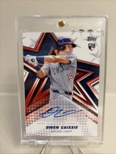 2026 Topps Owen Caissie Baseball Stars RC AUTO #BSA-OCA MARLINS ROOKIE