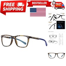 Blue Light Blocking Glasses Lightweight Men Women Computer Gaming Glasses Ant...