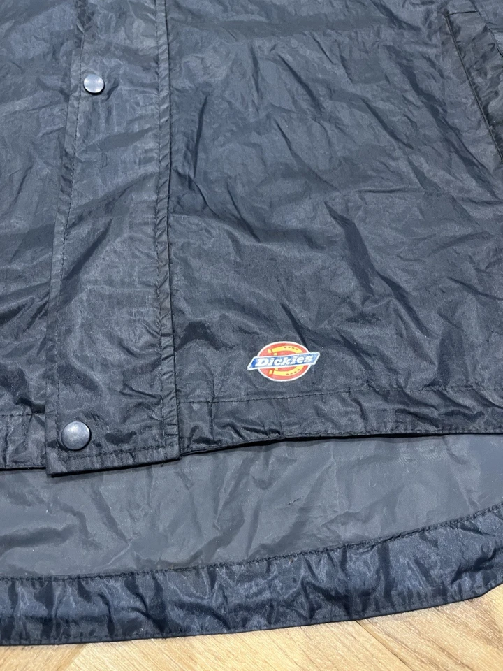 Dickies Full Zip Outdoor Navy Blue Raincoat Men’s M - Image 3 of 4