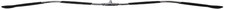 Lat Bar Cable Machine Attachment, Curl Pulldown Bar with Full Rotation and Rubbe