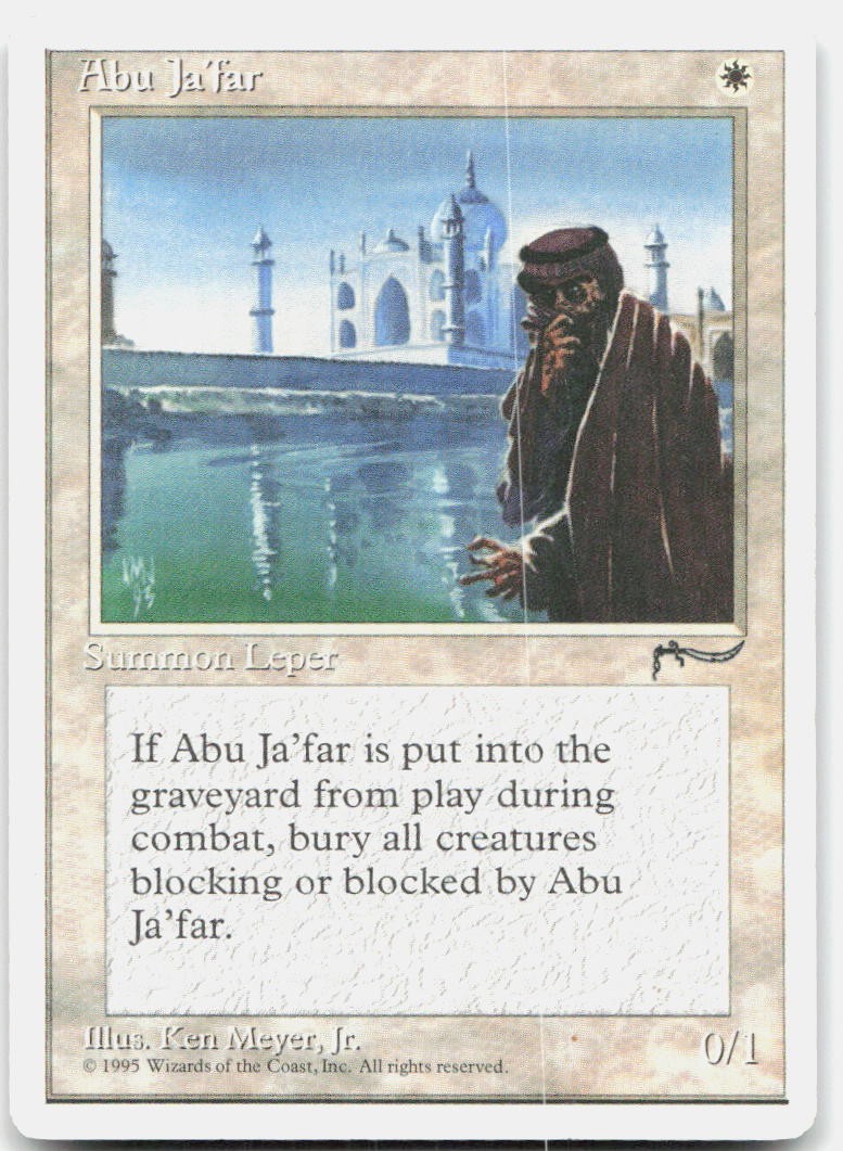 Abu Ja'far Moderately Played Chronicles Uncommon Magic: The Gathering
