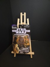 Star Wars The Saga Collection Saga Chewbacca with Electronic C-3PO 3.75  NIB