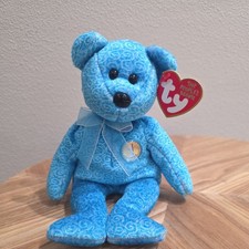 Ty Beanie Baby Classy the Bear DOB April 30, 2001 MWMT