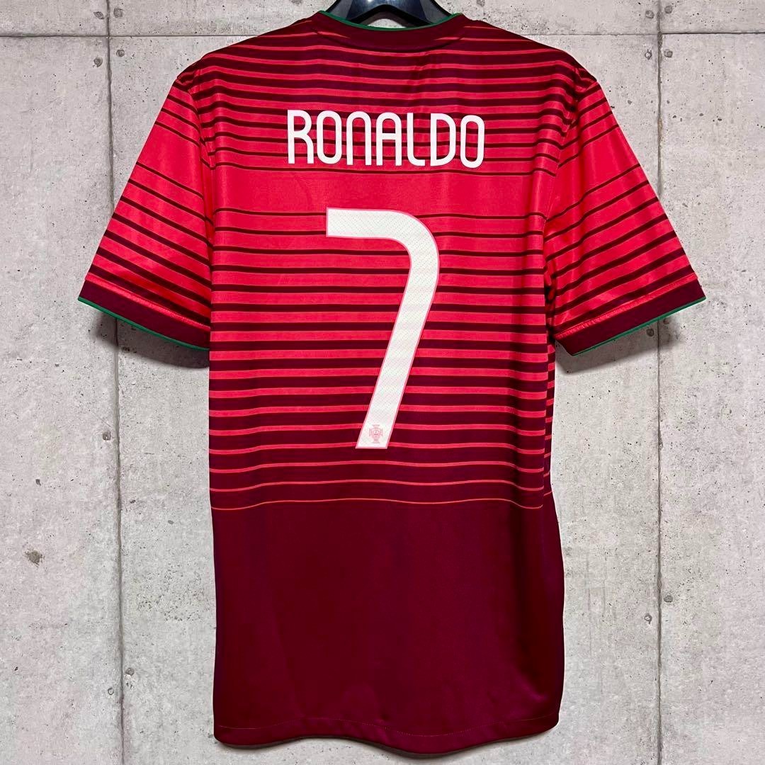 Cristiano Ronaldo Portugal 2014 World Cup Home Jersey #7 M Nike