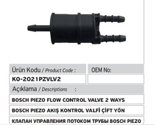 Bosch Piezo Injector Return Pipe Set Control Valve for 6 Cylinders