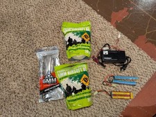 Tenergy & 6MM Pro Shop Battery Packs, Charger & 6mm Airsoft BBs Lot